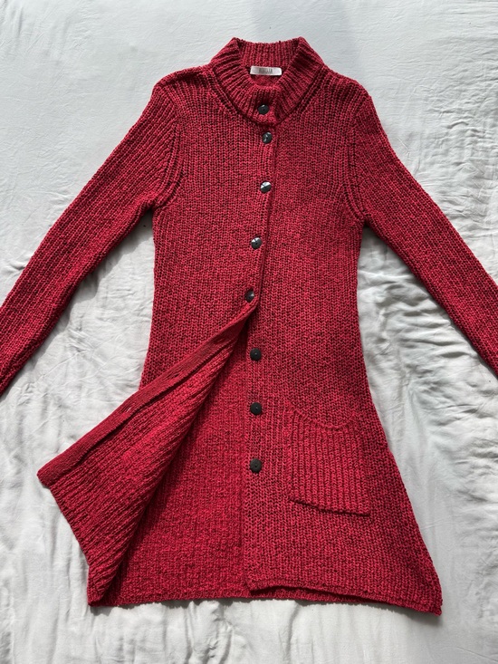 Beutler Swiss Design Jackets & Blazers - Beutler Swiss Design Knit Coat Dress with Genuine Horn Buttons